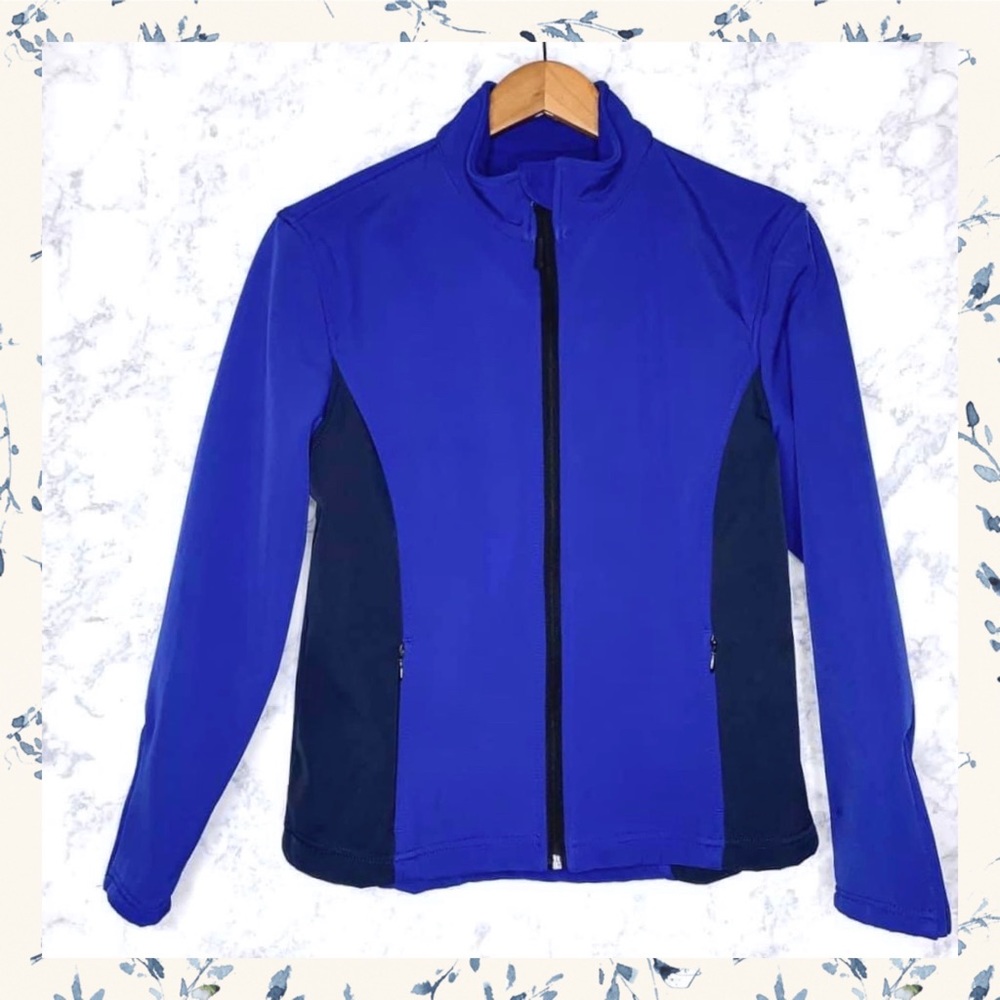 Walls 90s Blue Soft Shell Fleece Lined Jacket Women’s Medium